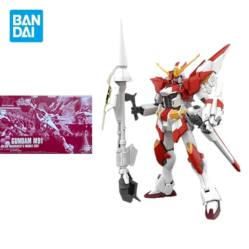 В наличии Bandai Gundam PB Limited HGBF 1/144 M91 в сборе аниме экшн-фигурка модель коллекционные