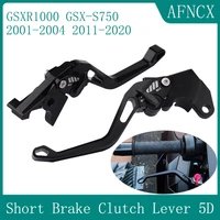 gsxr 1000 motorcycle brake clutch lever 5d adjustable short handle for suzuki gsxr1000 2001 2002 2003 2004 gsx s750 2011 2020