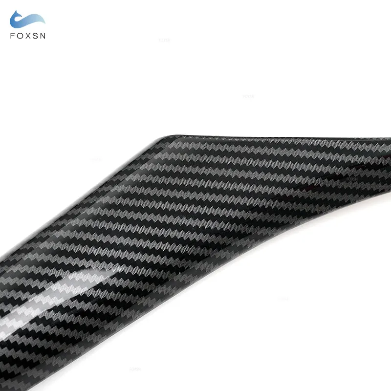 Для BMW X3 X4 G01 G02 2018-2022 2 шт. ABS карбоновая текстура внутренние дверные ручки панель