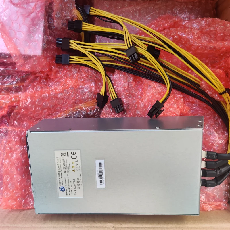 Новый блок питания BTC ETH ZEC LTC DASH Miner 2000 Вт для Antminer S9 S9j S9k SE L3 + E3 Z9 Z11 T9 Innosilicon A9 Ebit E9i PSU |