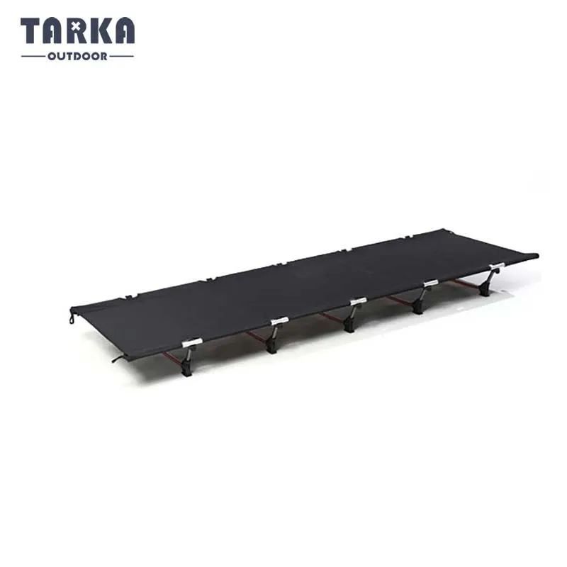 

TARKA Lightweight Camp Low Beds Portable Collapsible Camping Cot Hiking Tourist Beach Bed Folding Sleeping Beds Travel Supplies