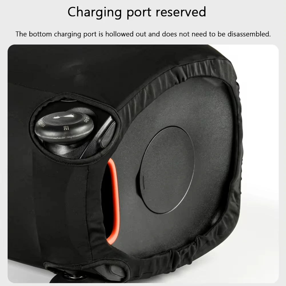 Фото Портативные динамики BT для JBL Partybox 310, изготовленные из мягкой высокоэластичной ткани из лайкры, идеально подходят для путешествий и активного отдыха №2