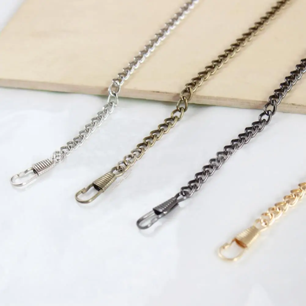 

Gold Black Length 120cm Metal Bags Chain Purse Buckles Women Shoulder Strap for Bags Replacement Crossbody Chain Bag Accessories