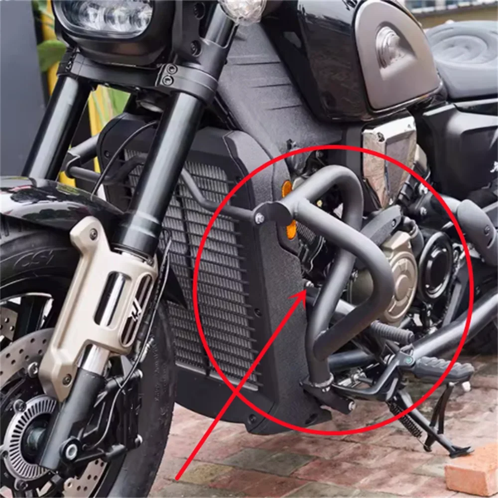 

Для QJMOTOR SRV600 Flash 600 защита двигателя бампер и аварийный стержень