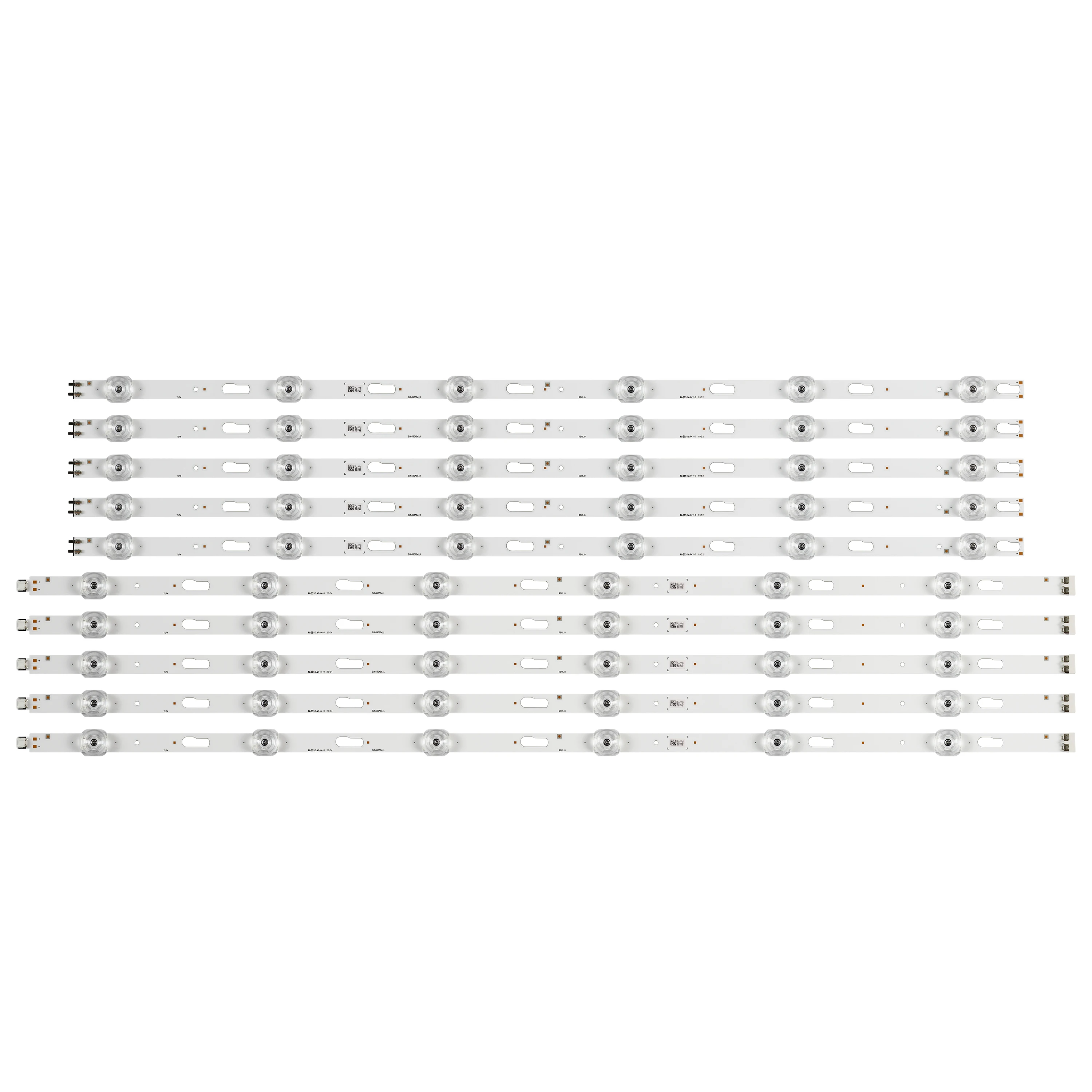 Светодиодная лента (10) для Samsung UN65TU700DF, флуоресцентная фотография