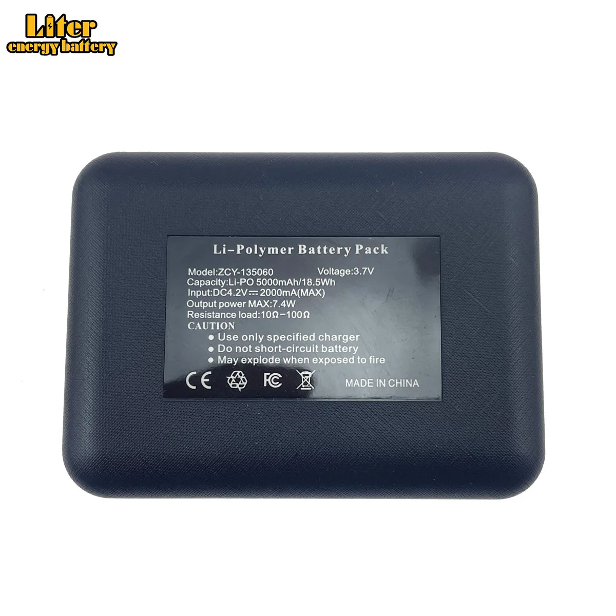 

Литий-полимерный перезаряжаемый аккумулятор для перчаток с подогревом, 3,7 Вт/ч, 5000 в, мА/ч