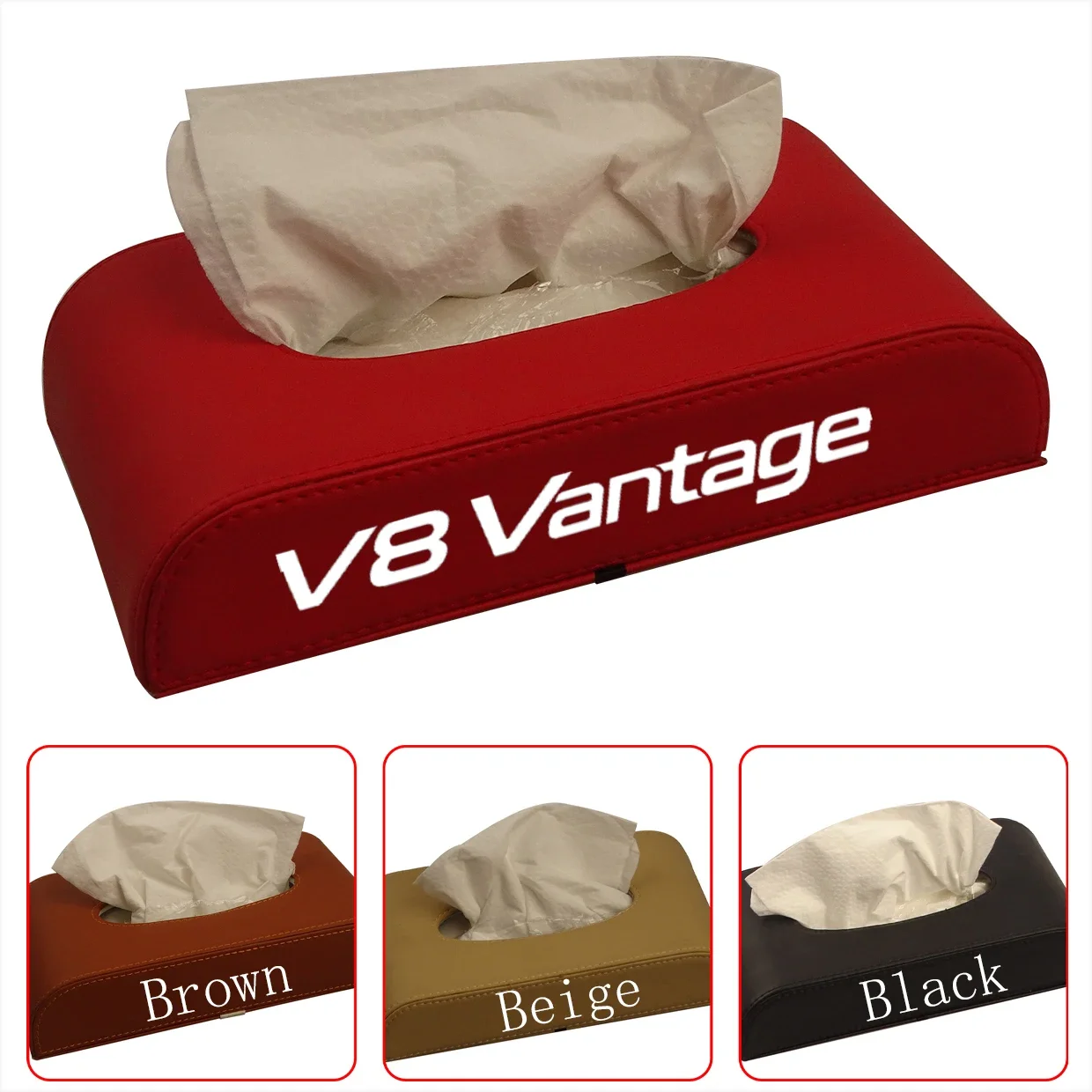 Интерьер автомобиля кожаная бумажная салфетка модель сидения для Aston Martin AMR CYGNET