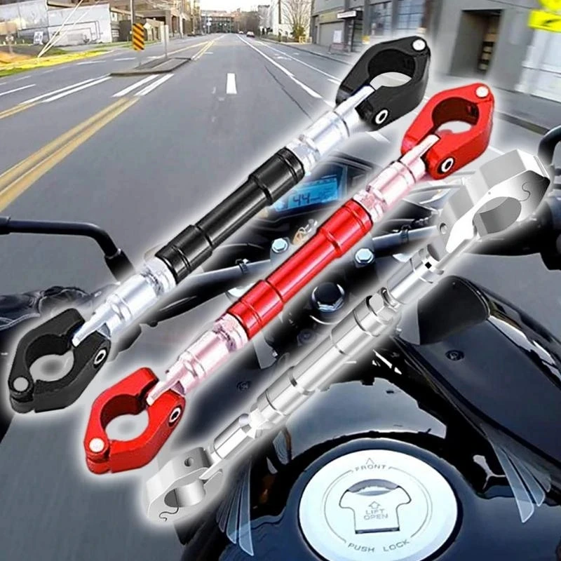 

Universal Motorcycle 22mm Handlebar | Multifunctional Bracket Balance Adjustable Bar Stand Crossbar Durable Balancing Instrument