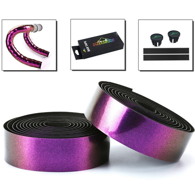 2 пары светоотражающая Нескользящая лента для велосипеда |