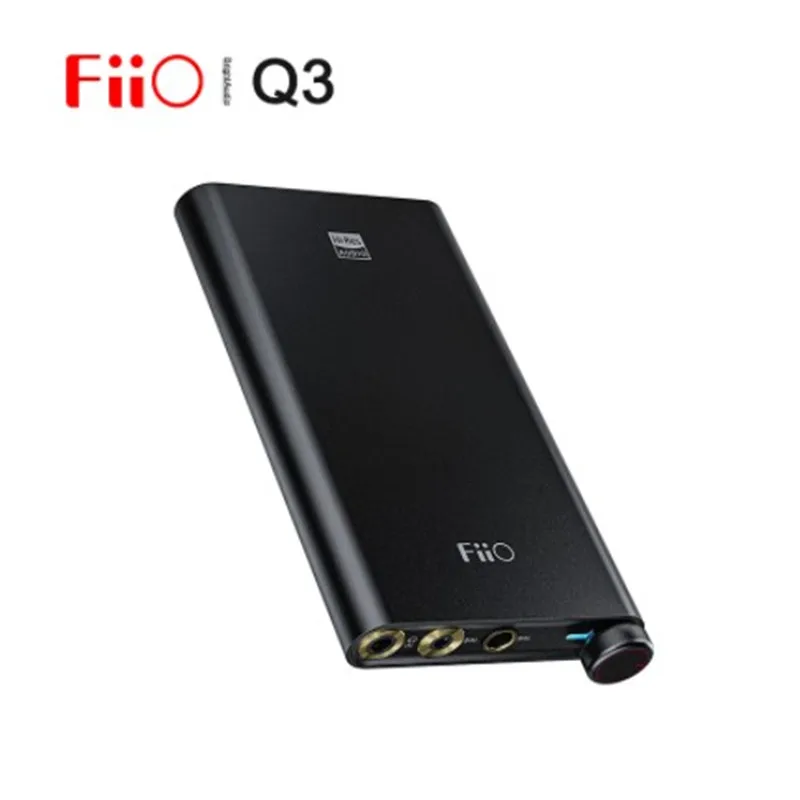 Чип Fiio Q3 AK4462 сбалансированный USB-ЦАП усилитель AMP XMOS XUF208 PCM768K DSD512 декодирование