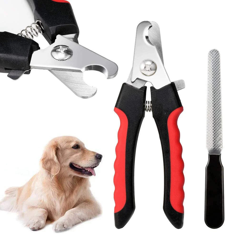 

Cat and Dog Nail Clippers with Nail File for All Kinds of Pets Made of Professional Stainless Steel, Safe and Easy to Use