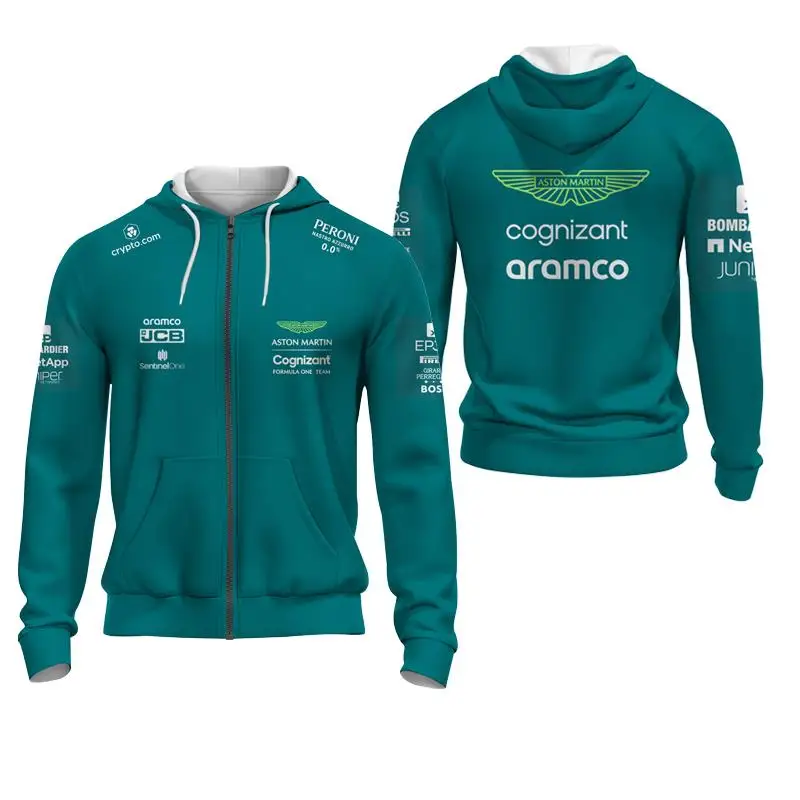 

Jaket-Джерси Seragam Aston Martin F1 2023, рубашка с длинным рукавом, Формула 1, Setelan, Balap, Pakaian, Wanita, Atasan, Jack MO