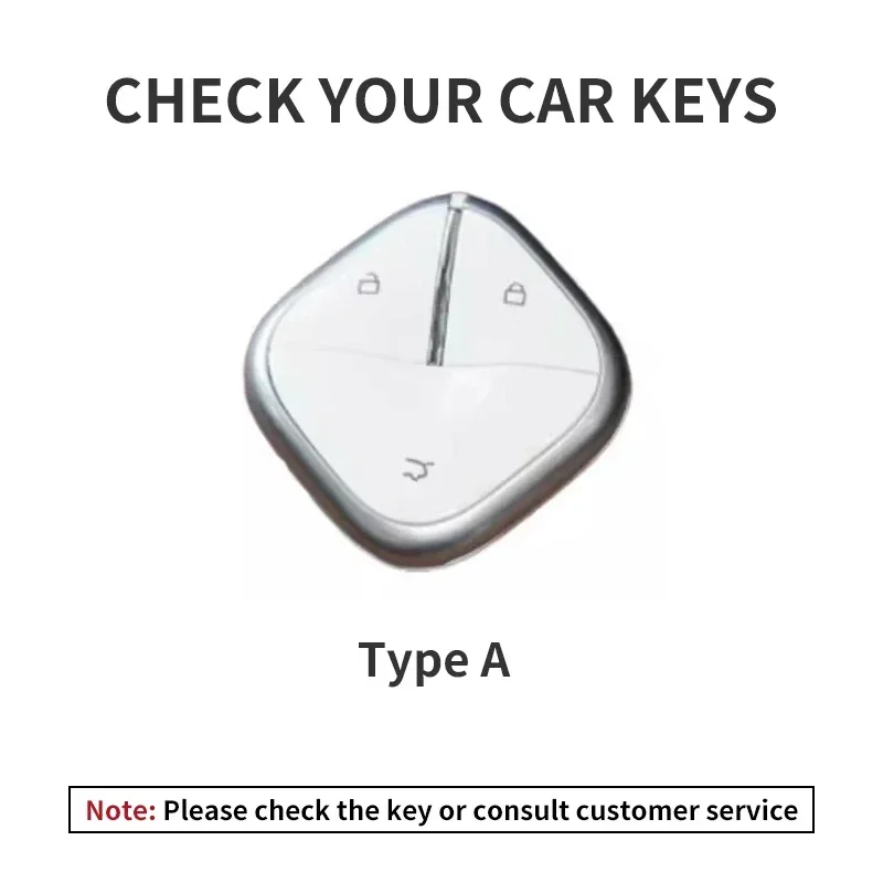 Кожаный чехол для автомобильного ключа оболочка SGMW Wuling бинго Airev 2023 Baojun Kiwi EV