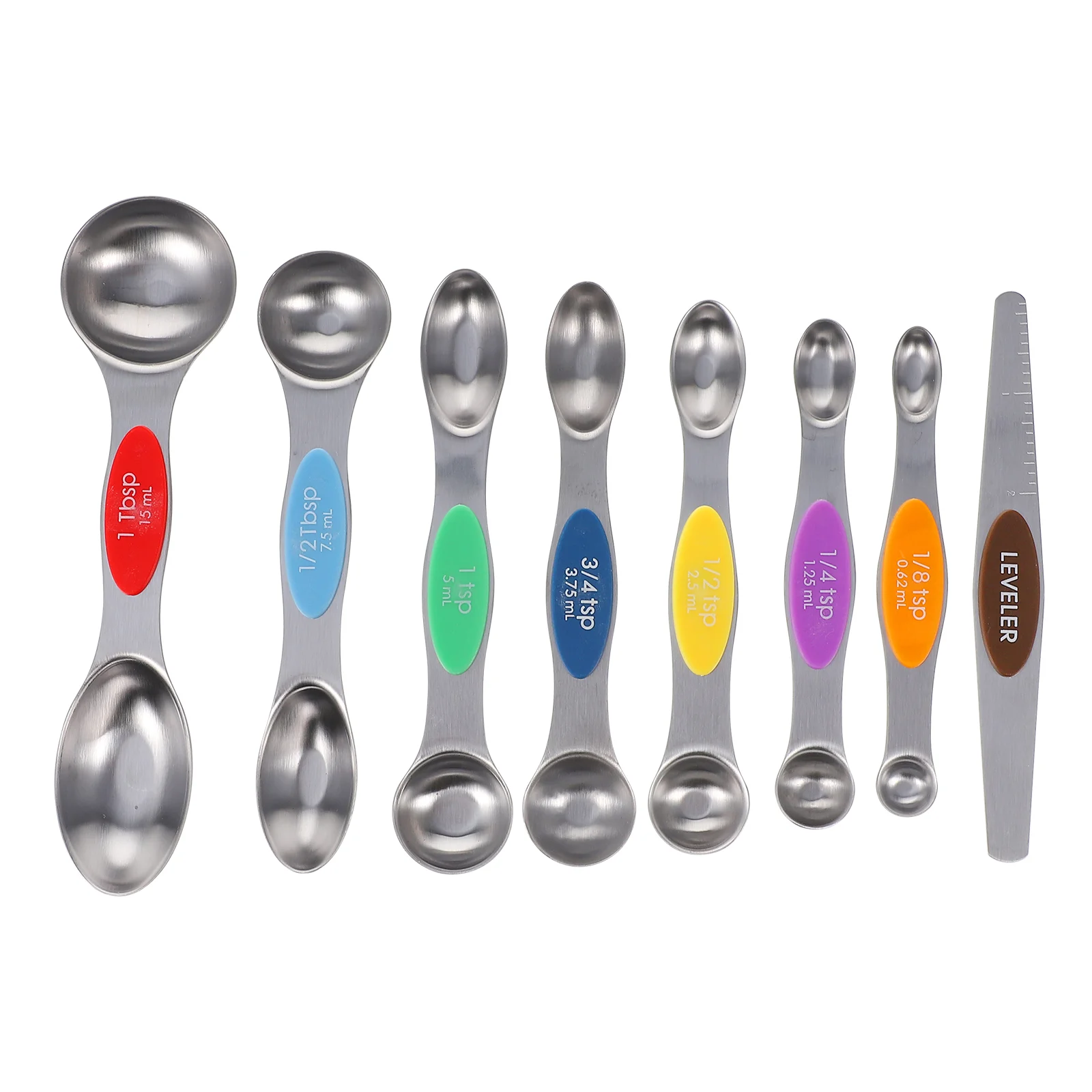 8 шт. мерная ложка из нержавеющей стали магнитная чайная для выпечки кухонные