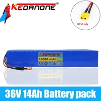 36v 14ah battery ebike battery pack 18650 li ion battery 500w high power and capacity 42v motorcycle scooter with bms