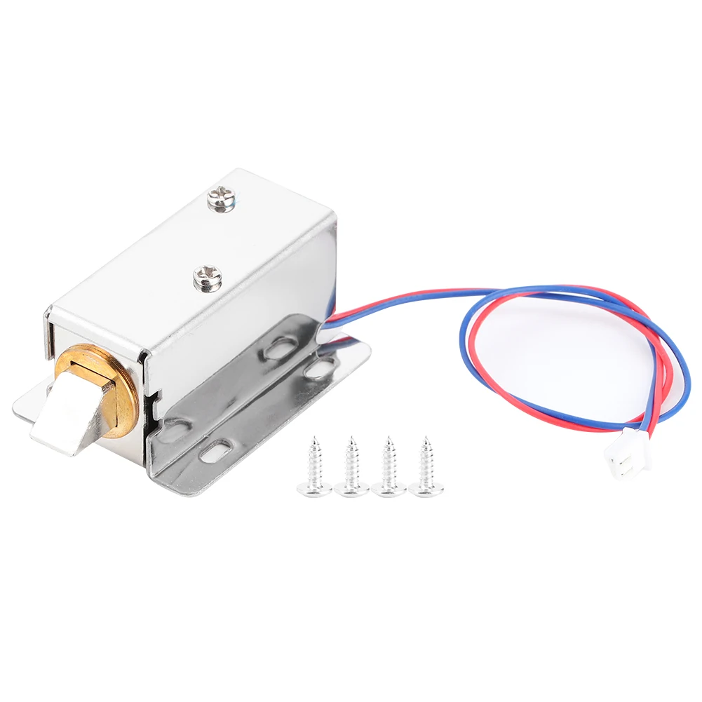 

DC 12V Miniature Electromagnetic Lock Electric Control Lock for Cabinet Drawer Box