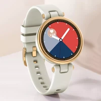 2021 new super slim fashion women smart watch 2021 full touch screen smartwatch for woman heart rate monitor for android and ios