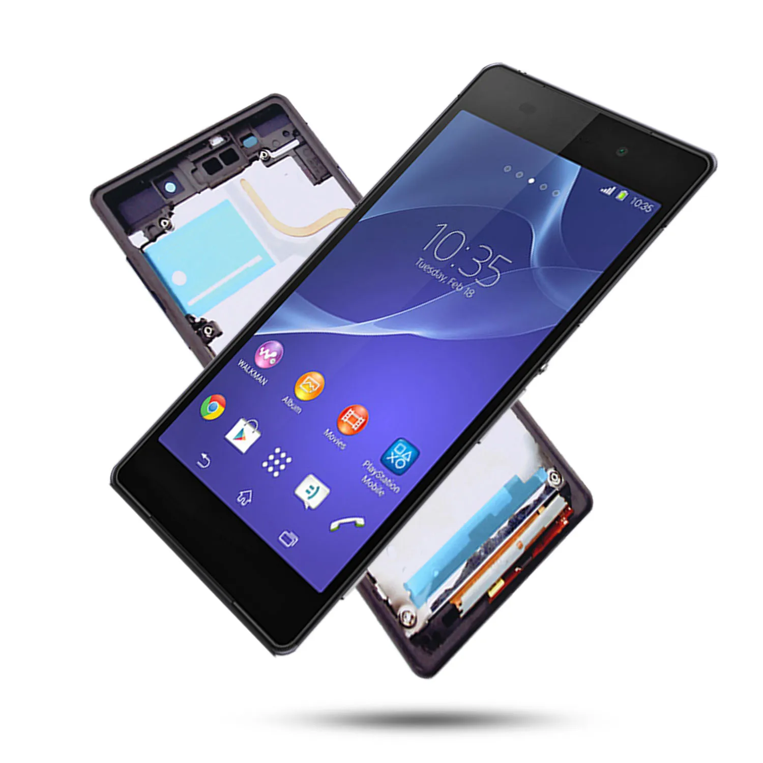 original lcd for sony xperia z2 d6503 d6502 so 03f display premium quality touch screen replacement parts mobile phones repair free global shipping