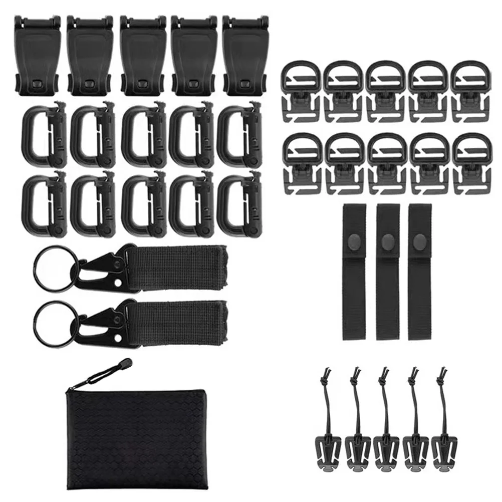 

1 Set of Convenient Molle Attachments Portable Molle Straps Professional Straps