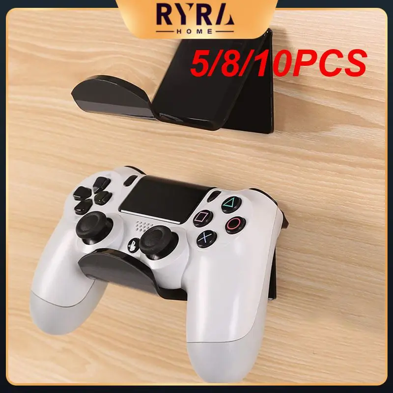 

5/8/10PCS Gamepad Headphone Holder Holder Wall-mounted Rack Adhesive Hanging Stand Holder Wall Mount Hanging Stand