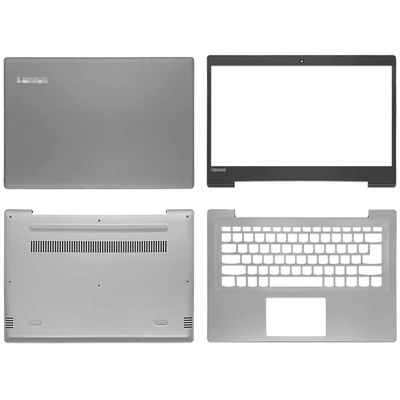 

New For Lenovo Ideapad 320S-14 320S-14ISK 320S-14IKB Laptop Top Case LCD Back Cover Front Bezel Palmrest Bottom Case Silver Grey