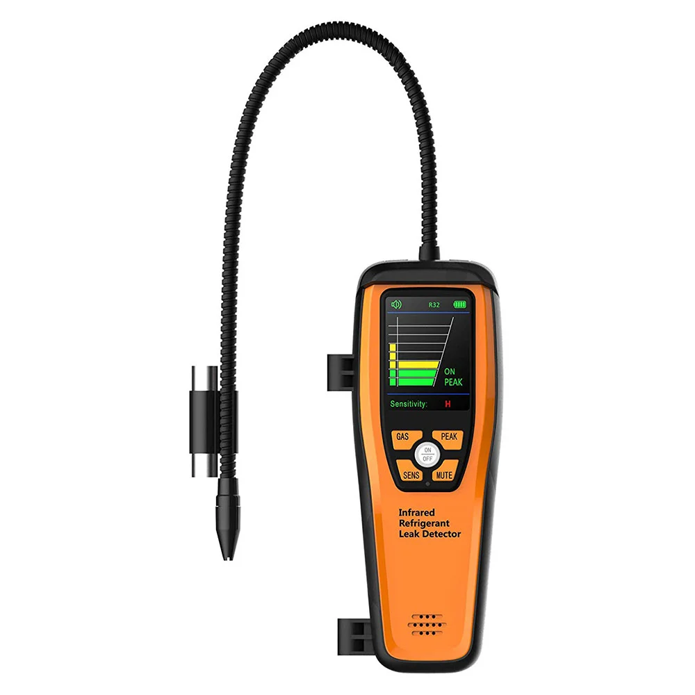 

Refrigeration Tools Elitech ILD-200 Advanced Infrared handheld Refrigerant Gas Leak Detector With Flexible Probe