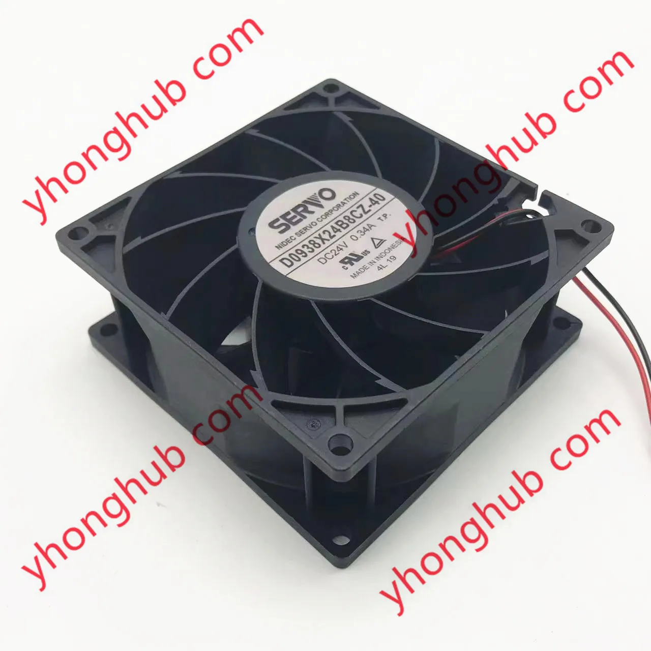 Серверный охлаждающий вентилятор 24 В 0 34 А 2 провода 90x90x38 мм | Компьютеры и офис