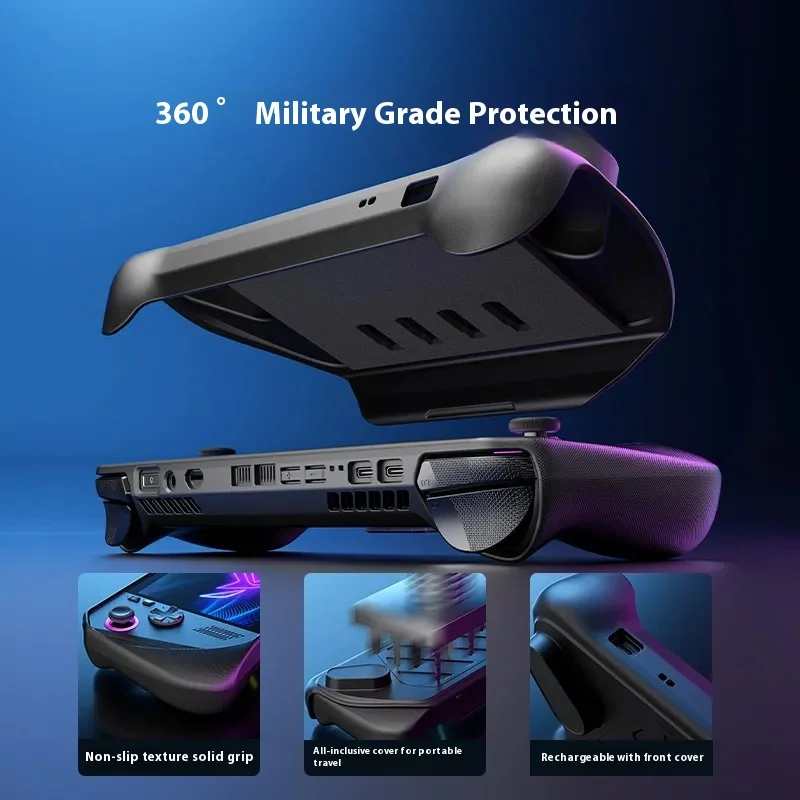 Jsaux Modcase для Rog Ally X Защитный чехол со съемным передним чехлом Asus Аксессуары на
