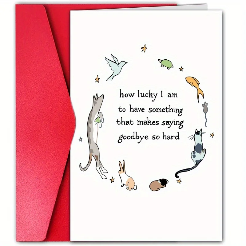 1 шт. забавная открытка на день рождения красивая с креативным рисунком лучший