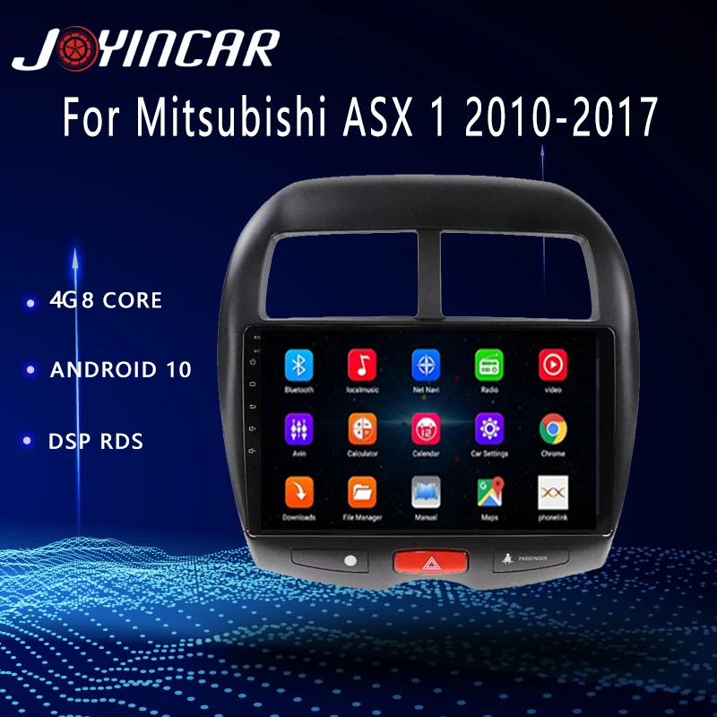 

Android 10 carplay 2din для Mitsubishi ASX 2010-2016 автомобильное радио GPS DSP RDS навигация автомобильный мультимедийный плеер Рамка камера Spport