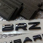 Глянцевая черная Автомобильная задняя наклейка BRZ, наклейка на багажник для SUBARU FORESTER, BRZ, AWD, автомобильный стиль, эмблема SUBARU FORESTER, значок-наклейка