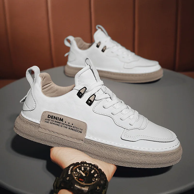 

Spring men's shoes Korean version of the new 2023 small white shoes hundred casual board shoes trainers
