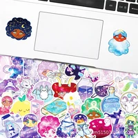 50pcs dream girl aesthetic stickers for scrapbook stationery kscraft sticker vintage scrapbooking material craft supplies