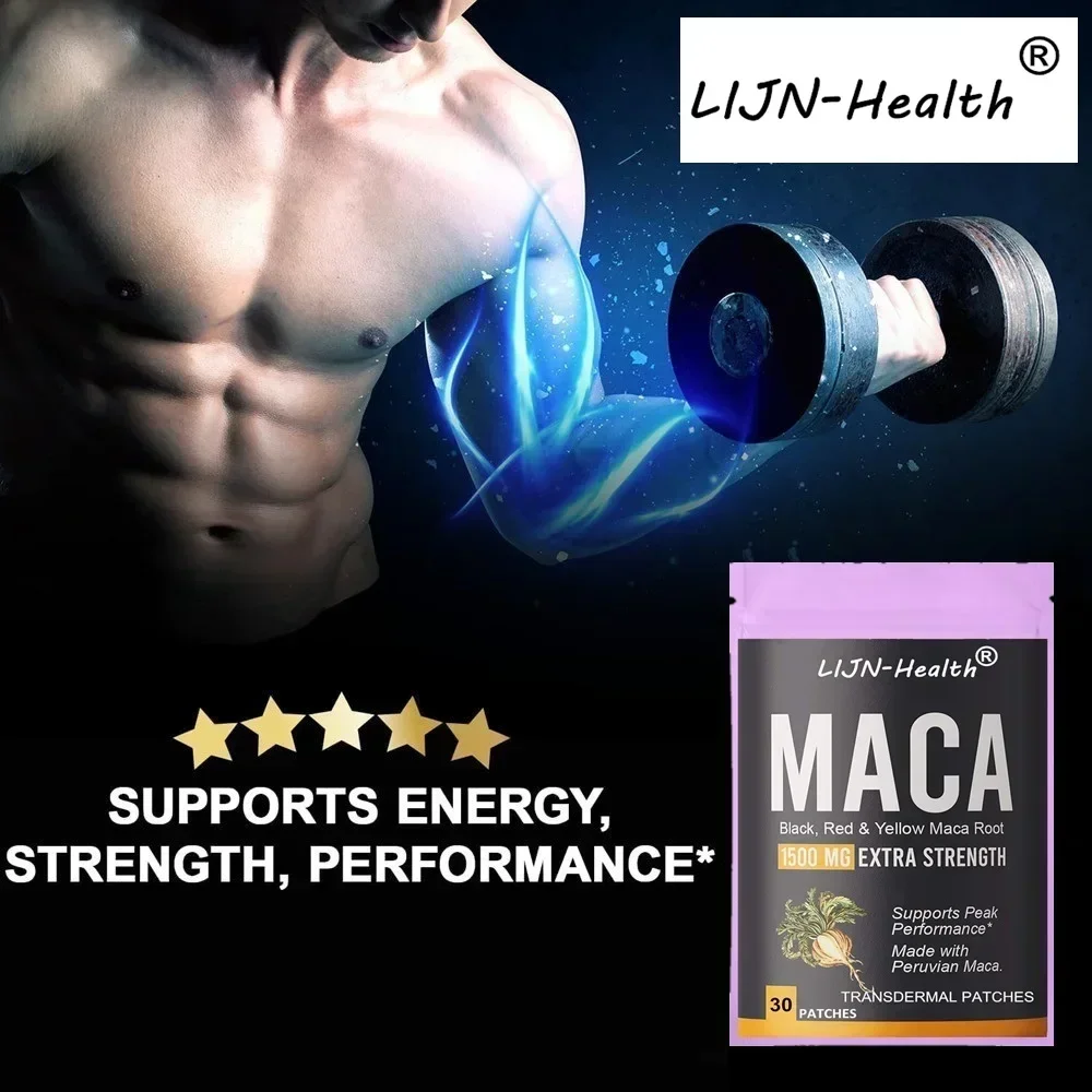 Органические прозрачные пластыри из корня маки с черным + красным желтым