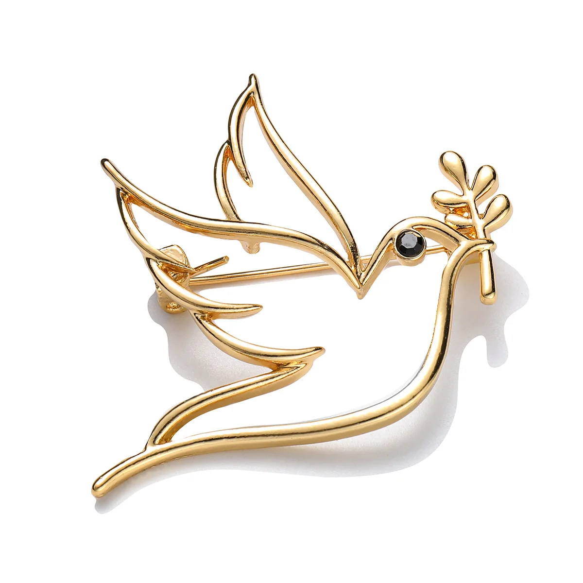 

Булавка-брошь голубь мира