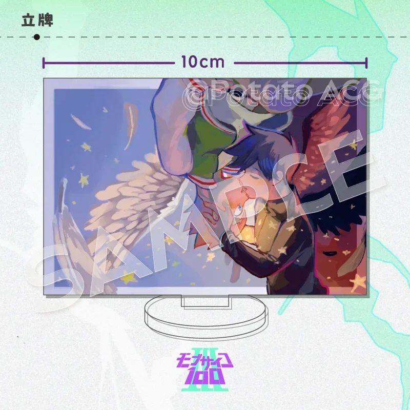 Аниме Моб психоз 100/Mobu Saiko HyakuONE Kageyama Ritsu Suzuki Sho Косплей акриловый стоячий знак