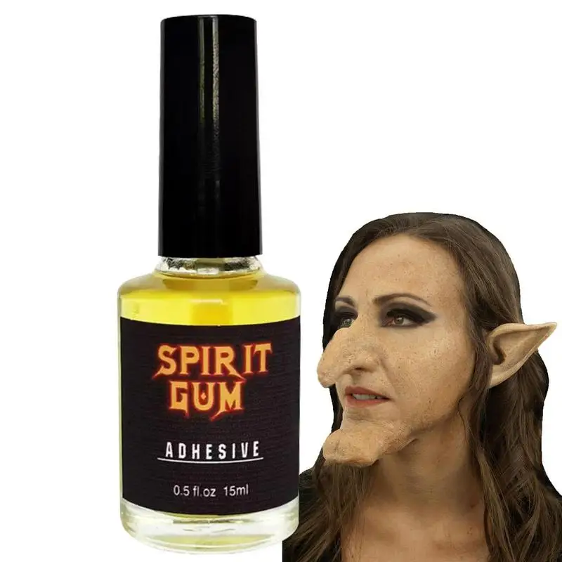 

Makeup Spirit Gum Fake Beard Glue Adhesive For High Simulation Face Makeup Cosmetic Glue For Movie Props Cosplay Halloween