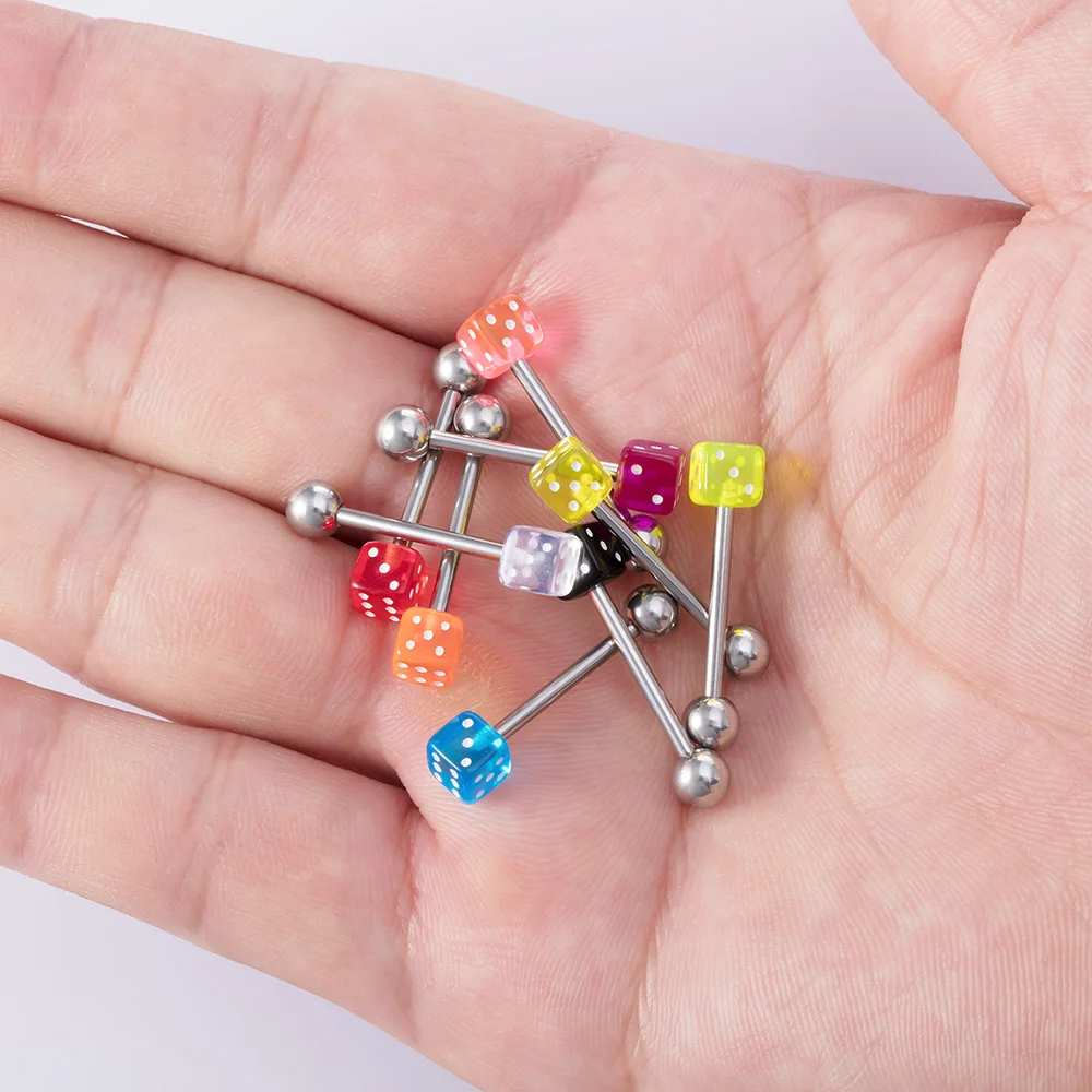 2 шт. Детские Акриловые Игральные Кости