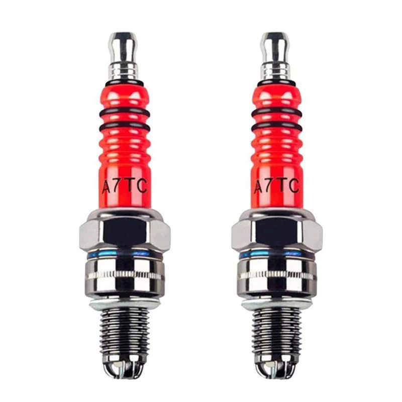 

1 шт./2 шт. GY6 свеча зажигания для скутера A7TC для 50cc, 70cc, 90cc, 110cc, 125cc Dirtbikes ATV Cubs CRF50