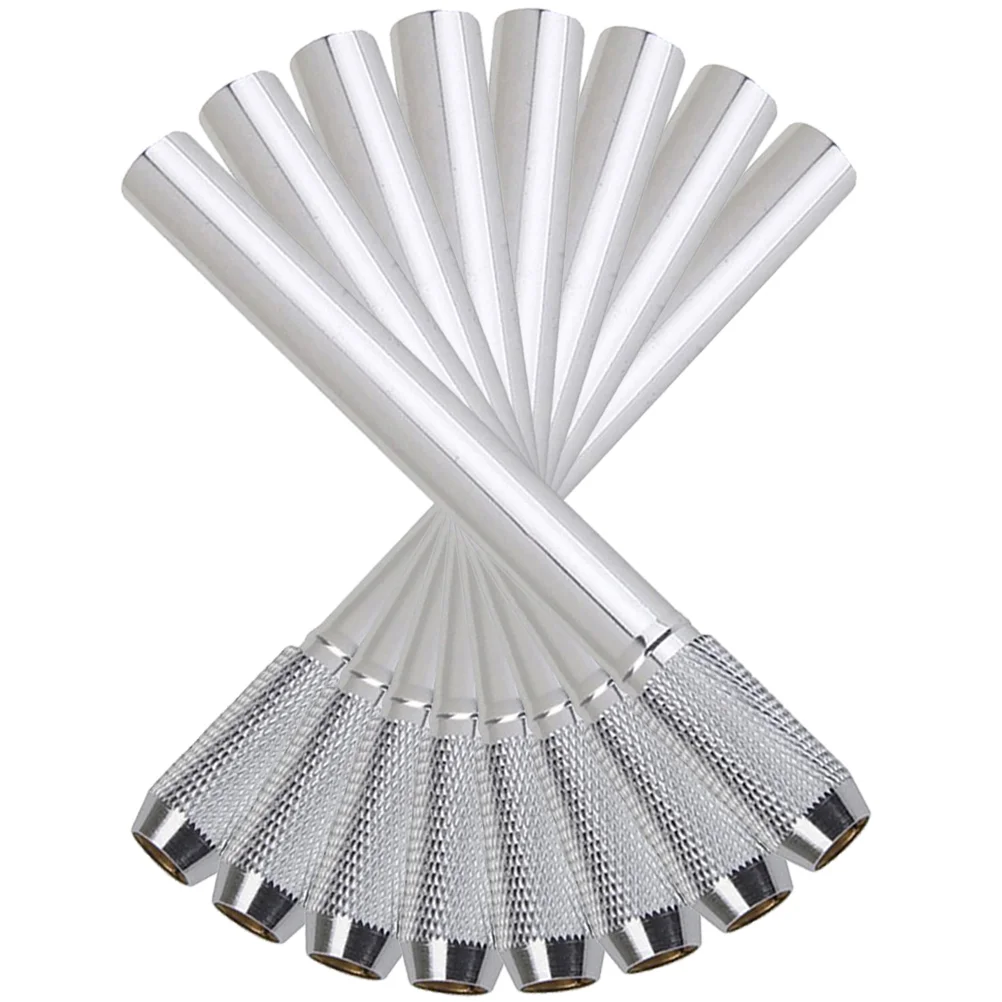 

8 Pcs Charcoal Extender Crayon Holders Stainless Steel Office Write Tool Metal Pencils Extenders Extension