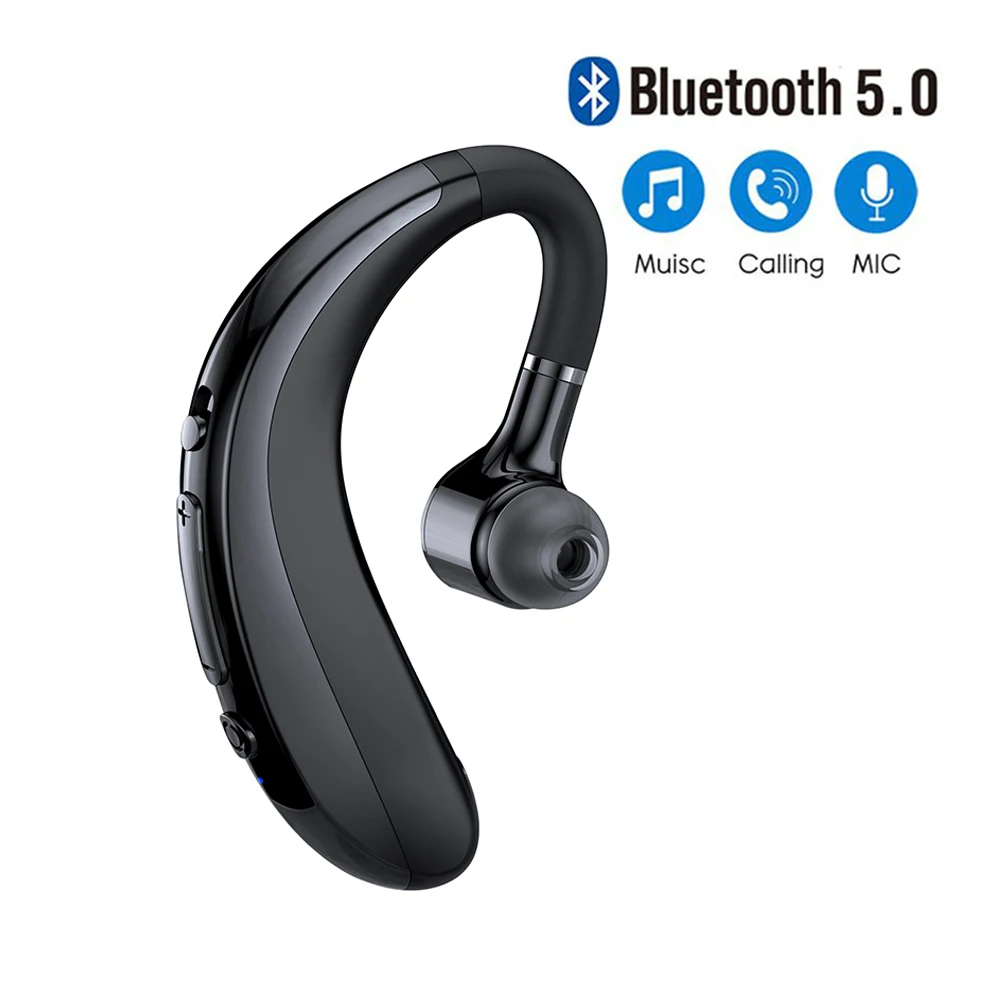 

Беспроводные Bluetooth V5.0 наушники S300, деловая гарнитура, наушники, гарнитура для вождения, звонков, спортивные стерео музыкальные наушники для ...