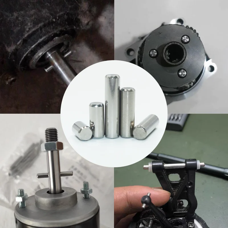 Stainles Steel Cylindrical Solid Pin dowel Locating Dowel M1 M1.5 M2 M2.5 M3 M4 M5 M6 M8 M10 Fixing Shaft Pins Round Rod
