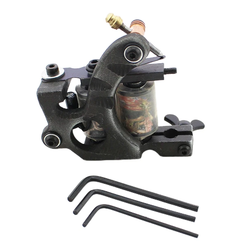 

Профессиональная тату-машинка с 10 катушками 2500-5000