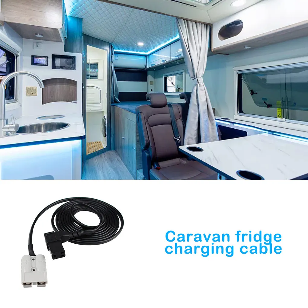 

RVs 3pin Anderson Plug Cable Fridge Charging Cord Repair Accessories