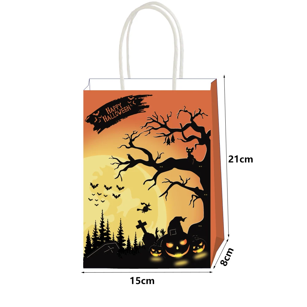 

Бумажные пакеты для Хэллоуина YSOIHF