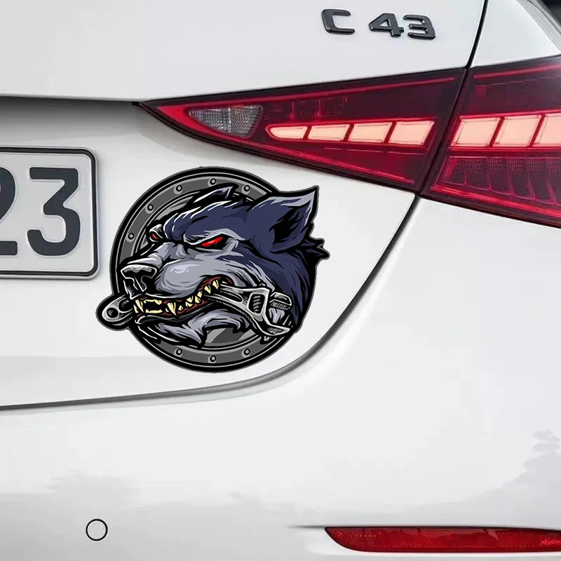 

Съемные автомобильные наклейки с изображением Пантеры и головы волка