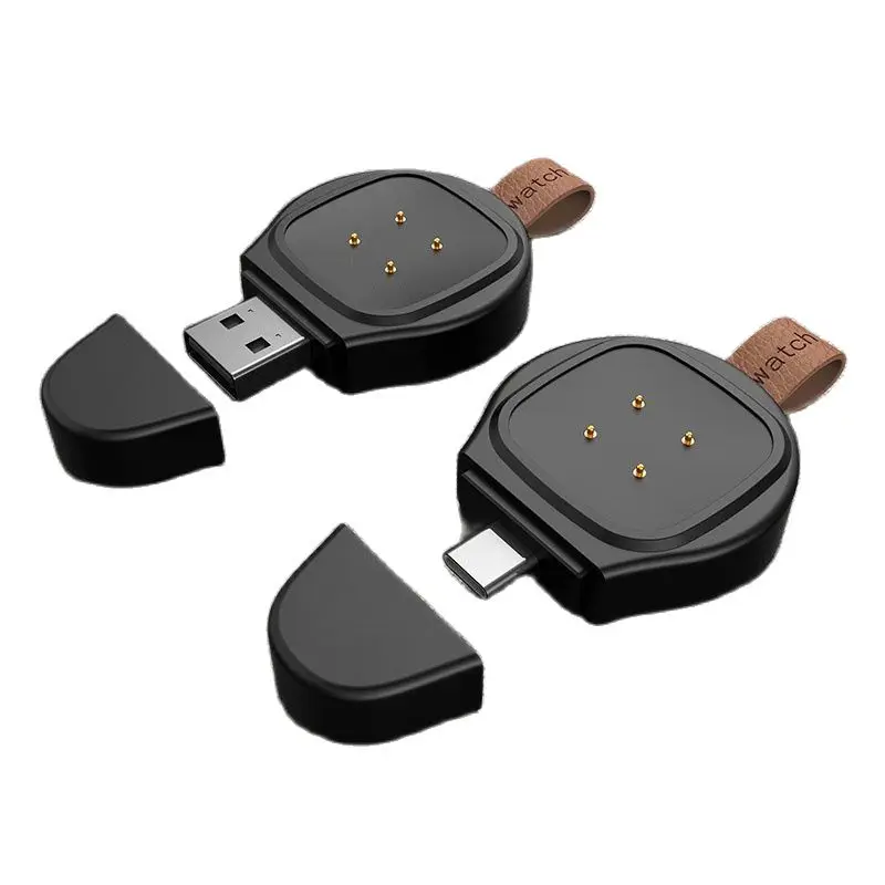 Wireless Charger For Fossil Watch Accessories Portable Magnetic Fast Charging Dock Station Suitable Fitbit Versa 3 Sense Watch