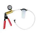 Ручной насос для тормозной жидкости сделай сам, инструменты для сброса, вакуумный пистолетный насос, тестер в комплекте, алюминиевый насос, вакуумный манометр для вакуума и фторида переменного тока