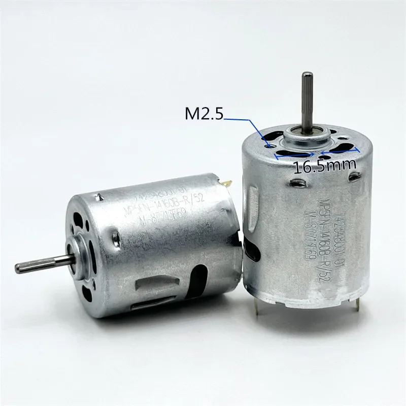 Micro NICHIBO RS-365-14160/52 Двигатель с угольной щеткой постоянного тока 6 В-24 В 18 8200 об/мин