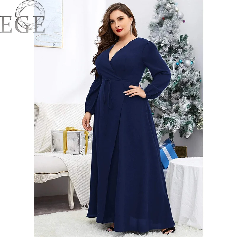 Plus Size High Quality Women V Neck and Elegant Woman Evening Luxury 6xl 7xl Plus Size Mother Of The Bride Chiffon Dress